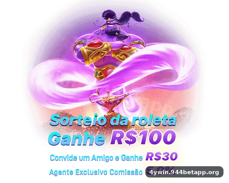 Imagem promocional da 4ywin mostrando benefícios e ofertas da plataforma